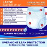 LivDry Grownup Diapers Massive Incontinence Underwear, In a single day, Leak Professional... - Image 5