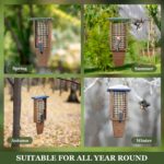 Kingsyard Recycled Plastic Suet Fowl Feeder, Double Capability Tail-Prop... - Image 6