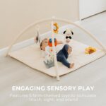 Lovely Child Play Fitness center and Tummy Time Mat - Mushy Mat with 5 Farm Toys... - Image 6
