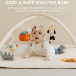 Lovely Child Play Fitness center and Tummy Time Mat - Mushy Mat with 5 Farm Toys... - Image 8