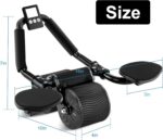 Elbow Assist Computerized Rebound Belly Wheel,Ab Curler for Abdomina... - Image 3