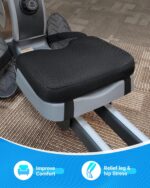 Rowing Machine Seat Cushion, MERACH Rower Seat Cushion, 2 Strap Fixati... - Image 5