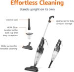 Amazon Fundamentals 2-in-1 Corded Stick Vacuum Cleaner, Convertible to Handh... - Image 3