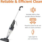 Amazon Fundamentals 2-in-1 Corded Stick Vacuum Cleaner, Convertible to Handh... - Image 4