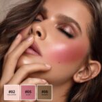 Lezero 3Pcs Contour Stick Make-up Equipment, Shades with Highlighter, Blush a... - Image 3