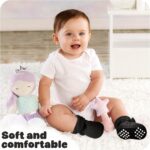 Child Fleece Booties New child Unisex Booties Non-Slip New child Toddler Fir... - Image 3