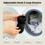 Child Fleece Booties New child Unisex Booties Non-Slip New child Toddler Fir... - Image 7