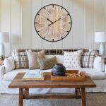 24 Inch Grand Farmhouse Wall Clock, Classic-Impressed Wooden & Steel Desi... - Image 4