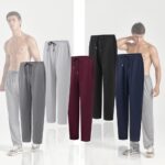 ZH 3-Pack Males's Mesh Jogger Pants, Comfy Athletic Pants with Poc... - Image 3