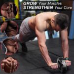 Ab Curler Wheel, Ab Exercise Gear for Tough Belly & Core S... - Image 3