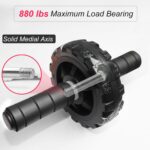 Ab Curler Wheel, Ab Exercise Gear for Tough Belly & Core S... - Image 4