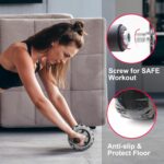 Ab Curler Wheel, Ab Exercise Gear for Tough Belly & Core S... - Image 6