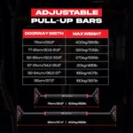 Pull Up Bar for doorway With Resistance Bands, No Screw Set up, ... - Image 7