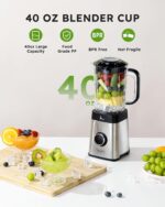 Sangcon Blenders and Meals Processor Combo for Kitchen, 5 in 1 Blender ... - Image 3