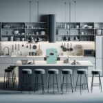 ARCTIC CHEF RCA RMIS129-MINT Mini Fridge, Mint, 0.15 Cubic toes - Image 4