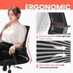 NEO CHAIR Workplace Chair Gaming Desk Laptop Chair Ergonomic Mesh Mid B... - Image 6