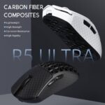 R5Ultra 8K Carbon Fiber Wi-fi Gaming Mouse with 42,000 DPI -PAW3950... - Image 3