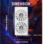 SOYO AMD Radeon RX580 Graphics Card，8GB GDDR5 256 Bit Video Card for P... - Image 4