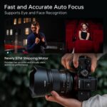 VILTROX 27mm F1.2 Professional E Mount Lens, 27mm f/1.2 Autofocus Massive Apertur... - Image 5