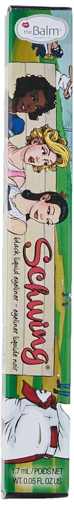 theBalm Schwing Liquid Eyeliner, Black, Matte End, 0.05 Fl Oz (Pack... - Image 3