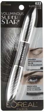 L'Oreal Paris Cosmetics Voluminous Celebrity Mascara, Washable, Blacke... - Image 3
