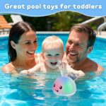 Child Tub Toys, Toddler Tub Toys for Children Ages 1-3, Gentle Up Whale Ba... - Image 3
