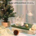 12Pcs Glass Cylinder Vase for Centerpieces 5 Inch Clear Flower Vases B... - Image 6