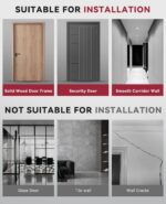 HAPBEAR Pull Up Bar for Doorway, Power Coaching Chin up Bar with out... - Image 7