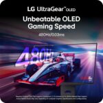 LG 27GX790A-B 27-inch Ultragear OLED Gaming Monitor QHD 1440p 480Hz, 0... - Image 3