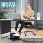 ANCHEER Beneath Desk Elliptical, Electrical Ellipse Leg Exerciser Whereas Si... - Image 5