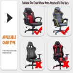 Deisy Dee NO Chair,ONLY Covers Gaming Chair Slipcovers Stretchy Polyes... - Image 6