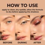 Insta Eyeshadows Base - Common Colors - Clear, Waterproof, Vegan, ... - Image 5