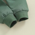 Gueuusu Toddler Child Boy Woman Fall Winter Outfits Rugby Fuzzy Embroide... - Image 8