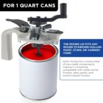 Grasp Elite Paint Can Mixing Lid & Pouring Spout, 1 Quart Measurement - Combine ... - Image 5