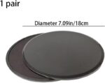 2 Pcs Core Exercise Sliders Double Aspect Utilization Power Sliders Put on Res... - Image 3