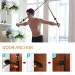 Resistance Bands Set, Exercise Bands with Handles, Door Anchor, Ankle S... - Image 5