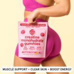 Creatine Monohydrate Gummies for Girls & Males, Enhance Focus, Energy, a... - Image 3