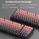 MageGee LIGHT100 Wi-fi Creamy Keyboard, Gasket Construction Sizzling Swappa... - Image 6