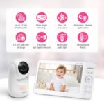 VTech [2025 Upgrade Baby Monitor with 7" IPS Screen, Pan Tilt Zoom Cam... - Image 3