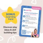 Ms. Rachel Official Sensory Studying Farm, Foldable Mushy Child E book wit... - Image 6