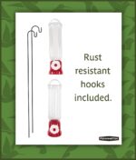 Pennington Planter Hummingbird Feeder 2 Pack 2.3 Ounce Capability - Image 6
