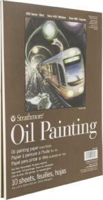 Strathmore 400 Collection Oil Portray Pad 9"X12"-10 Sheets -62430309 - Image 3
