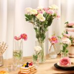 Fixwal 4pcs Clear Glass Cylinder Vases, 4, 6, 8, 10 Inch Tall Cylinder... - Image 5