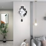 FLEBLE Trendy Wall Clocks for Dwelling Room Decor Massive Ornamental Wall ... - Image 5