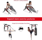 BESTHLS Wall Mounted Pull Up Bar and Dip Station, Heavy Responsibility Wall Moun... - Image 3