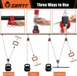 Cable Pulley Wheel for House Fitness center Pulley System, Upgraded 90mm Aluminium... - Image 5