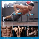 Power Coaching Parallettes I-Sit Push Up Bars, Pushup Handles Calis... - Image 5