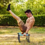 Power Coaching Parallettes I-Sit Push Up Bars, Pushup Handles Calis... - Image 6