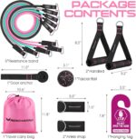 RENRANRING Resistance Bands for Working Out, 150LBS Train Bands, Wo... - Image 5