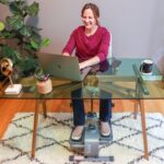 Cubii GO - Underneath Desk Elliptical Bike Pedal Exerciser, with LCD Fitnes... - Image 4